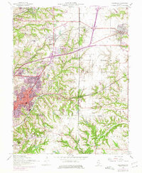 Download a high-resolution, GPS-compatible USGS topo map for Collinsville, IL (1975 edition)