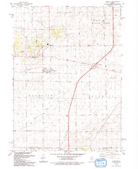 Download a high-resolution, GPS-compatible USGS topo map for Compton, IL (1993 edition)