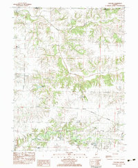 Download a high-resolution, GPS-compatible USGS topo map for Concord, IL (1983 edition)