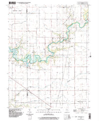 Download a high-resolution, GPS-compatible USGS topo map for Cooks Mills, IL (2003 edition)