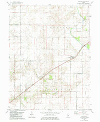 Download a high-resolution, GPS-compatible USGS topo map for Cornland, IL (1984 edition)