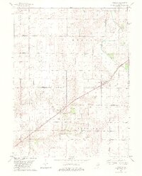 1982 Map of Cornland, 1983 Print