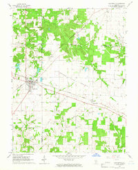 Download a high-resolution, GPS-compatible USGS topo map for Coulterville, IL (1966 edition)