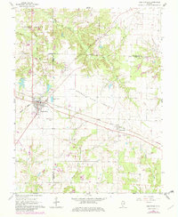 Download a high-resolution, GPS-compatible USGS topo map for Coulterville, IL (1982 edition)