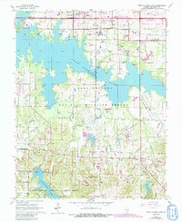 Download a high-resolution, GPS-compatible USGS topo map for Crab Orchard Lake, IL (1990 edition)