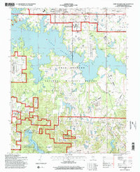 Download a high-resolution, GPS-compatible USGS topo map for Crab Orchard Lake, IL (1998 edition)