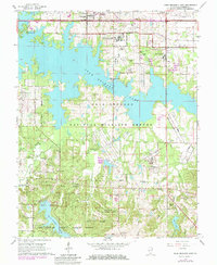 Download a high-resolution, GPS-compatible USGS topo map for Crab Orchard Lake, IL (1984 edition)