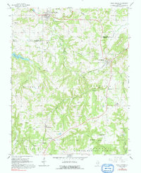 Download a high-resolution, GPS-compatible USGS topo map for Creal Springs, IL (1992 edition)