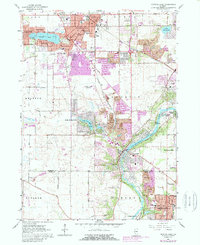 Download a high-resolution, GPS-compatible USGS topo map for Crystal Lake, IL (1989 edition)