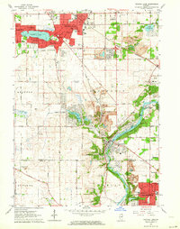 Download a high-resolution, GPS-compatible USGS topo map for Crystal Lake, IL (1964 edition)