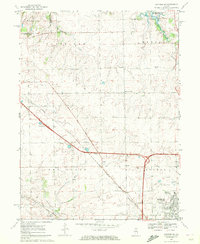 Download a high-resolution, GPS-compatible USGS topo map for Danvers SE, IL (1972 edition)