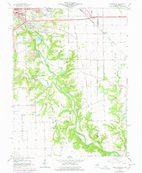 Download a high-resolution, GPS-compatible USGS topo map for Danville SE, IL (1978 edition)