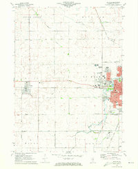 Download a high-resolution, GPS-compatible USGS topo map for De Kalb, IL (1973 edition)