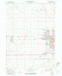 preview thumbnail of historical topo map of DeKalb County, IL in 1971