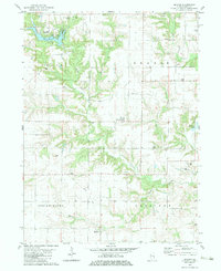 Download a high-resolution, GPS-compatible USGS topo map for De Long, IL (1983 edition)