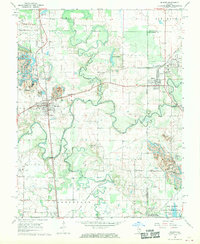 Download a high-resolution, GPS-compatible USGS topo map for De Soto, IL (1970 edition)