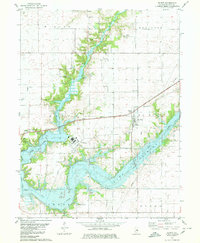Download a high-resolution, GPS-compatible USGS topo map for De Witt, IL (1980 edition)