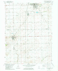 Download a high-resolution, GPS-compatible USGS topo map for Delavan South, IL (1980 edition)