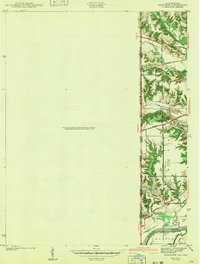 1942 Map of Dennison