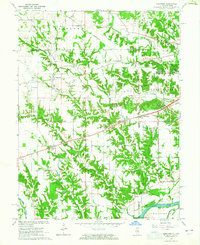 Download a high-resolution, GPS-compatible USGS topo map for Dennison, IL (1965 edition)