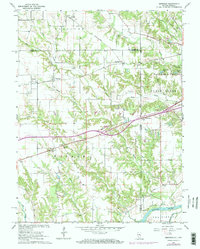 Download a high-resolution, GPS-compatible USGS topo map for Dennison, IL (1973 edition)