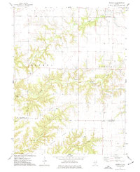 Download a high-resolution, GPS-compatible USGS topo map for Doddsville, IL (1977 edition)