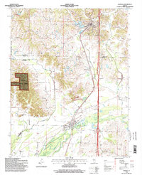 preview thumbnail of historical topo map of Dongola, IL in 1996