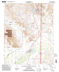 Download a high-resolution, GPS-compatible USGS topo map for Dongola, IL (1998 edition)