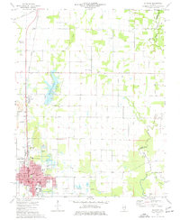 Download a high-resolution, GPS-compatible USGS topo map for Du Quoin, IL (1977 edition)
