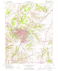 Download a high-resolution, GPS-compatible USGS topo map for Edwardsville, IL (1975 edition)
