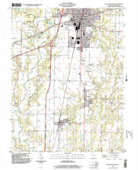 Download a high-resolution, GPS-compatible USGS topo map for Effingham South, IL (2002 edition)