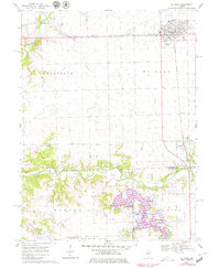 Download a high-resolution, GPS-compatible USGS topo map for El Paso, IL (1979 edition)