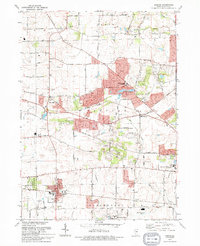 Download a high-resolution, GPS-compatible USGS topo map for Elburn, IL (1994 edition)