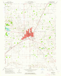 Download a high-resolution, GPS-compatible USGS topo map for Eldorado, IL (1964 edition)
