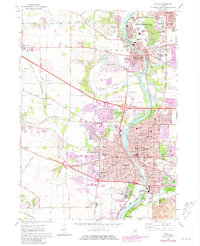 Download a high-resolution, GPS-compatible USGS topo map for Elgin, IL (1981 edition)