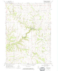 Download a high-resolution, GPS-compatible USGS topo map for Elizabeth NE, IL (1970 edition)