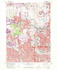 Download a high-resolution, GPS-compatible USGS topo map for Elmhurst, IL (1973 edition)