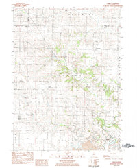 Download a high-resolution, GPS-compatible USGS topo map for Elmira, IL (1984 edition)