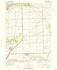 Download a high-resolution, GPS-compatible USGS topo map for Elwood, IL (1955 edition)