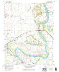 Download a high-resolution, GPS-compatible USGS topo map for Emma, IL (1979 edition)
