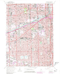 Download a high-resolution, GPS-compatible USGS topo map for Englewood, IL (1981 edition)