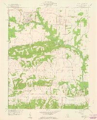 preview thumbnail of historical topo map of Equality, IL in 1959