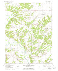 Download a high-resolution, GPS-compatible USGS topo map for Erwin, IL (1981 edition)
