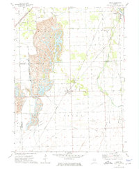 Download a high-resolution, GPS-compatible USGS topo map for Essex, IL (1975 edition)