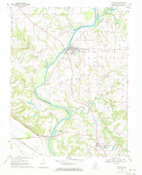 Download a high-resolution, GPS-compatible USGS topo map for Evansville, IL (1972 edition)