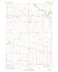 preview thumbnail of historical topo map of DeKalb County, IL in 1968