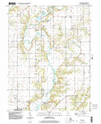 Download a high-resolution, GPS-compatible USGS topo map for Fancher, IL (2003 edition)
