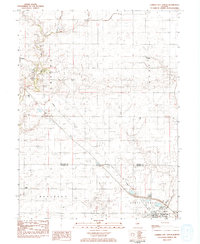 preview thumbnail of historical topo map of McLean County, IL in 1983