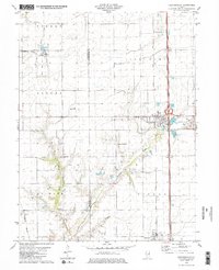 Download a high-resolution, GPS-compatible USGS topo map for Farmersville, IL (1980 edition)