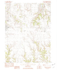 Download a high-resolution, GPS-compatible USGS topo map for Farmington East, IL (1982 edition)